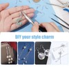 UNICRAFTALE 300Pcs Fish Hook Earring Hooks Findings 316 Surgical Stainless