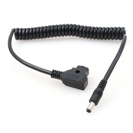 ZBLZGP Power Tap D Tap to 2.1 DC 12V Cable for KiPRO LCD Monitors Lectrosonic Atomos Shogun Inferno (Straight 2.1DC)