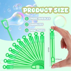 Shappy 100 Pcs Bubble Party Favor for Kid Mini Bubble Wand Bulk for Valentine Day Goodie Bag Stuffer Back to School Summer Outdoor Toy Birthday Beach Wedding Gift for Toddler Girl Boy (Blue)