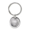 Custom Silver Fingerprint Keyring
