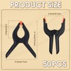 Tanlade 50 Pcs 50 Pcs Spring Clamps Bulk Heavy Duty