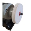 5 in Leather Honing Stropping Wheel fits 1/2", 5/8" and