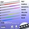 Stark Industries 48 RGB Knight Rider Scanner DRL Multi Color
