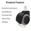 YIOVVOM Wheels for Office Chair, 11mm Universal Rollering Office Chair
