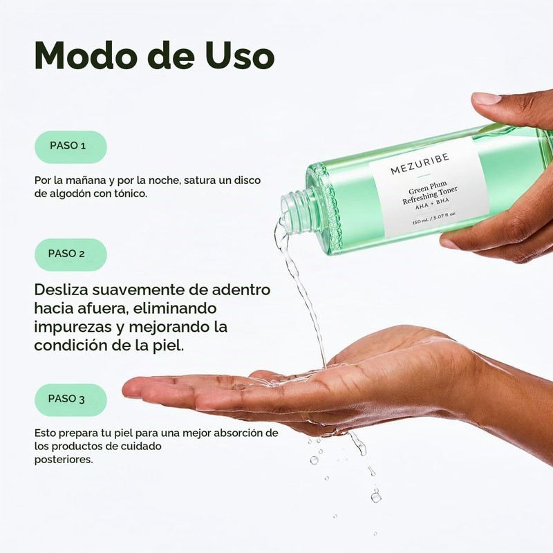 Green Plum Refreshing Toner : AHA + BHA