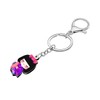 DALANE Acrylic Anime Japanese Kimono Kokeshi Doll Keychain Car Keys