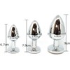 Praxia Jewelry, Plug, Small, Maximum Diameter 1.1 inches (2.8 cm),