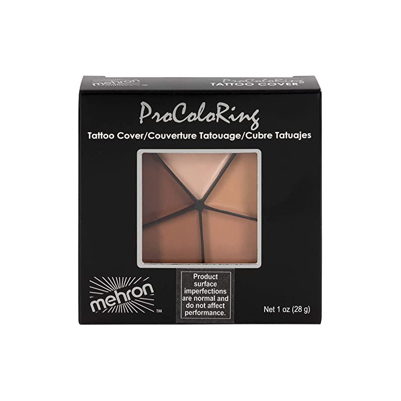 Mehron Makeup Tattoo Cover 5 Shades