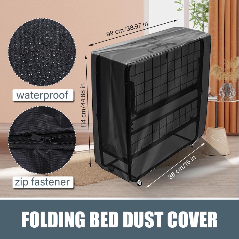 Folding Duvet, Storage Bag for Guest Beds, Folding Bed Protective