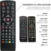 LEYF Universal 7-in-1 Remote Control Compatible with DVB-T TNT Receiver