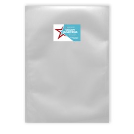 PackFreshUSA: Gallon Vacuum Sealer Bags (10" x 14") - Pre-Cut - BPA Free - Heat Sealable - Heavy Duty - Commercial Grade - Meal Prep - Sous Vide - Made in USA - 100 Pack