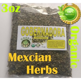 Green remedios  Gobernadora Tea Natural Hierbas Mexicanas 3oz Larrea tridentata Chaparral leaf