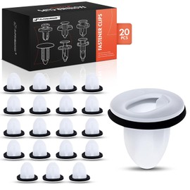 A-Premium 20PCS Nylon Rear Combination Tail Light Guide Grommet w/Sealer Compatible with Toyota Camry, RAV4, Corolla, Prius, Tacoma, Highlander, Tundra, Sienna, 4Runner, Yaris, Venza & Lexus ES300h