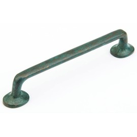 Schaub & Co. 778-VI Mountain 6" Handle Pull - Verde Imperiale