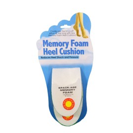 Set of 4 (2pairs) Memory Foam Heel Cushion Shoe Insert Comfort Relief