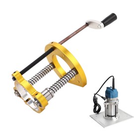 Router Lifting System, Woodworking Table Lift, Aluminium Alloy Router Lift, Router Lift, Router Table Lift for Trimmers with a Motor Diameter Between 64 and 66 mm