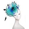 ZYACTU Women's Organza Church Kentucky Hat Fascinator Cocktail Tea Party