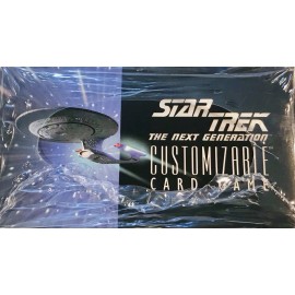 1995 Decipher Star Trek The Next Generation CCG Sealed Booster Box 36 Packs. B3