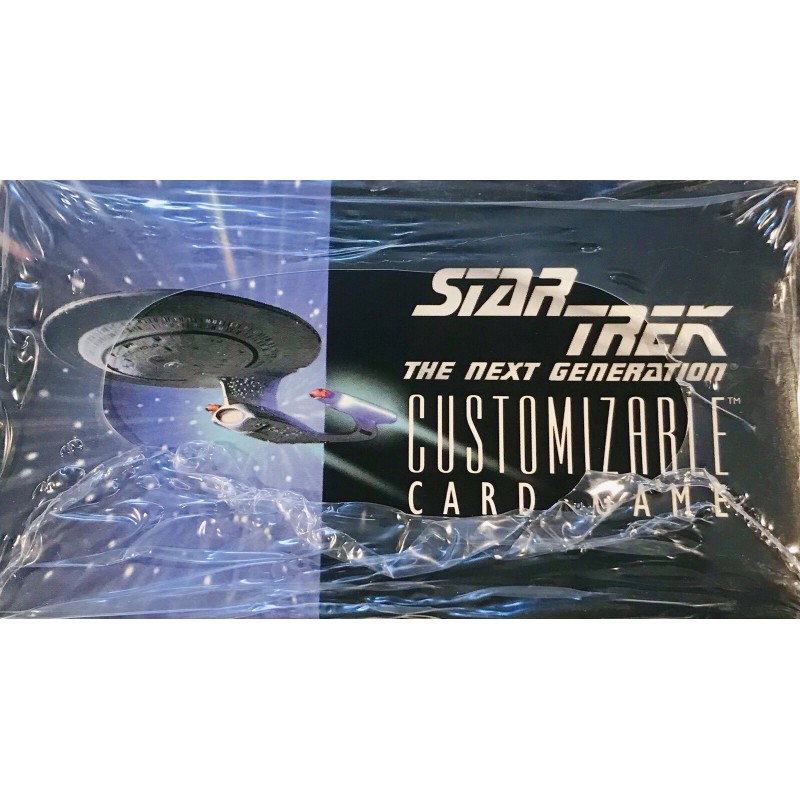 1995 Decipher Star Trek The Next Generation CCG Sealed Booster