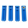 4PCS Fuel Injector Nozzle Flush Cleaner Adapter Universal Cleaning Tool