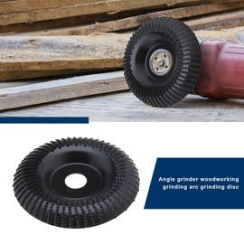 EMSea Angle Grinder Disc 5 inch Wood Shaping Polishing Grinding Wheel Wood Grinding Shaping Disk for Angle Grinders with 22mm Arbor