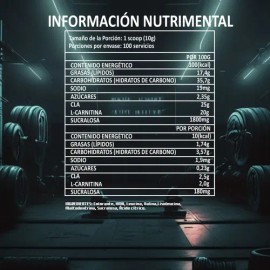 Cla + Carnitina Suplemento En Polvo Athyra Nutrition 1kg