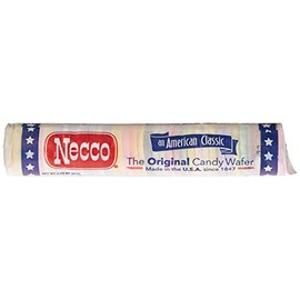 Necco Assorted Original Candy Wafers 24-2.02 oz Rolls, Net Wt 3 lbs