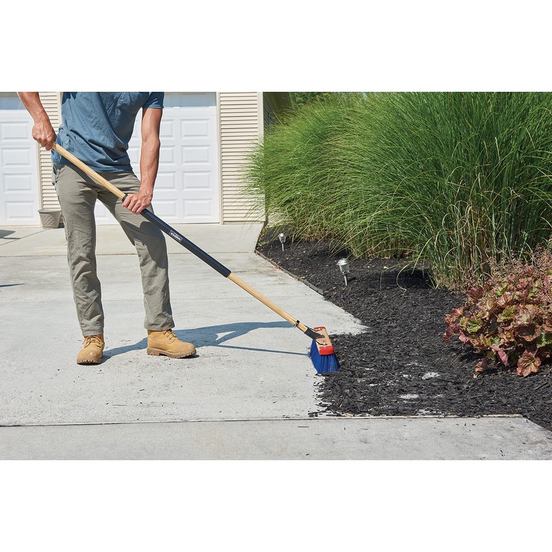 Harper 24 Inch Push Broom with Stiff Bristles, Premium Heavy