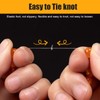 SULIVES 4 Clear Elastic Thread - 0.8mm Strong & Stretchy