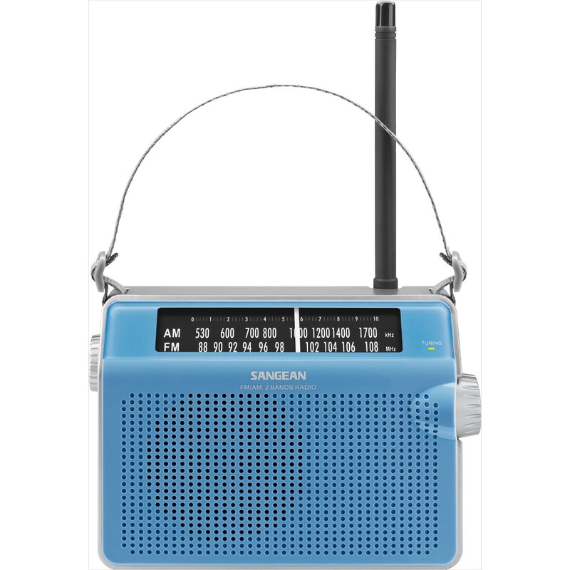 Sangean PR-D6BU AM/FM Compact Analog Portable Radio (Certified Refurbished)