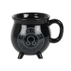 Pacific Giftware Litha Cauldron Mug, 3.93-inch Diameter, New Bone China,