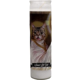 Lil Bub Cat Devotional Prayer Saint Candle