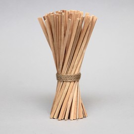 100 Wooden Dripless Lighting Tapers. Pack of 100 - Lighting Splints