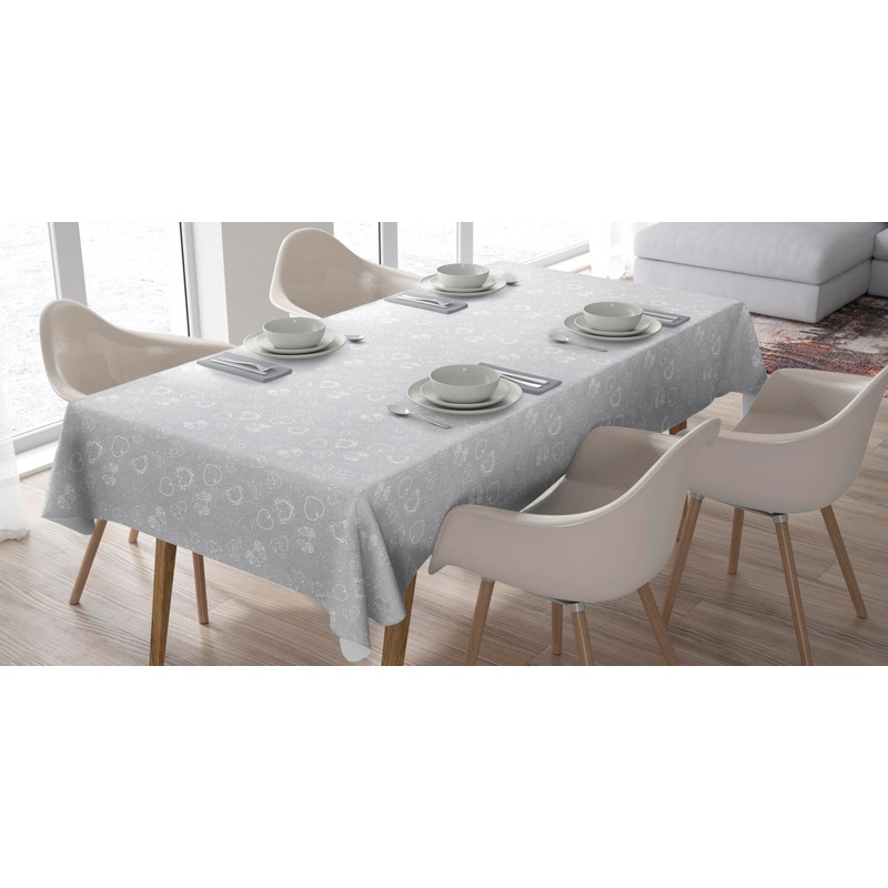 Wipe Clean Table Cloth Oilcloth PVC Tablecloth Table Cover Protector