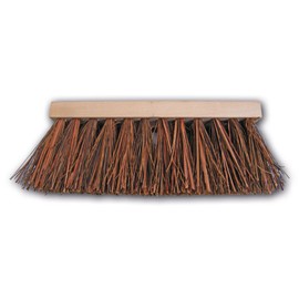 Schulz - Für den Menschen & Sein Haus! - Piassava Street Broom - The Classic Garden Broom Made of Wood Fibres - Made in Germany