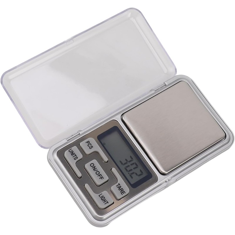 Báscula Digital de Gramos, 500 G/0,01 G, Mini Báscula Portátil