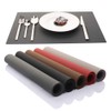 ME.FAN Silicone Placemats [17.7''x12.6''] Heat-Resistant Thicken Non-Slip Tablemats Non-Skid Table