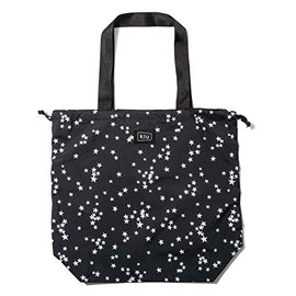 KiU K82-059 Waterproof Waterproof Bag Cover, Tote Bag, 2-Way Eco Bag, Compact, Packable, Foldable, Men's, Women's, Star Dust,