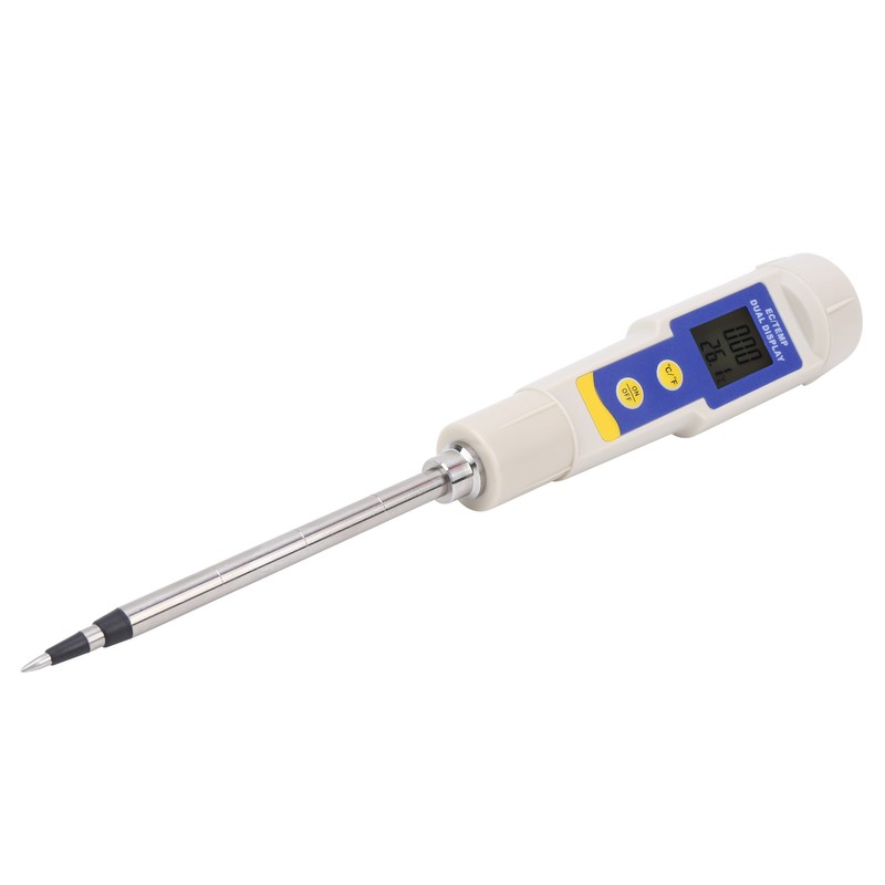 Portable 2‑in‑1 Digital Soil Tester EC and Temperature Tester Meter