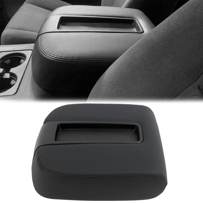 KUAFU Center Console Armrest Lid Compatible with 2007-2014 Chevy Avalanche