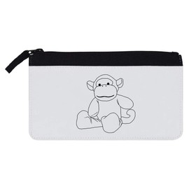 Azeeda 'Plush Monkey' Pencil Case (PC00044092)