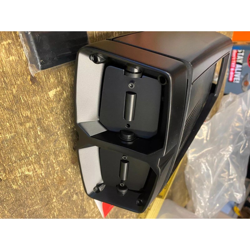 Kuryakyn Hypercharger ES Black Custom Air Cleaner Harley Chopper Scoop