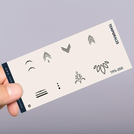 Fake Tattoo Fingers - Temporalis® | Temporary Tattoos for Adults - EU Certified Cosmetics, Vegan & Waterproof - Lasts 1 to 2 Weeks [Geometric Set - 8 Designs]