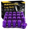 MIKKUPPA M12x1.5 Purple Lug Nuts - Replacement for 2006-2020 Ford