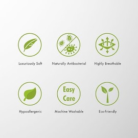 Panda London 100% Bamboo Eye Mask - Urban Grey