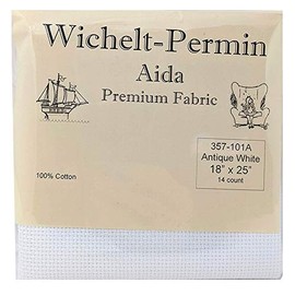 Whichelt 14 ct. Premium Aida Cloth - Antique White, 18 x 25 in.