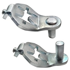 T-Post Gate Hinge Pins - Heavy Duty Gate Hanger, Hang a gate from a Metal T Post for Farm, Garden & Backyard, Easy to Install