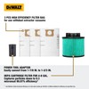 DEWALT Shop Vac HEPA Filter Replacement, 3-Pack Dust Bags &