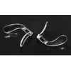 PERFFITT Clear Transparent ABS Rubber Silicon Conjoined Saddle Anti-Slip Nose