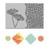 Arbuya Flowers Polymer Clay Texture Mat for Earrings Jewelry Making,